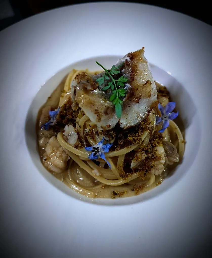 Primo di mare dello chef Orlando Rapana